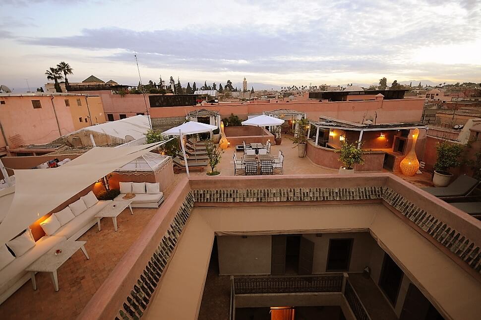 location riad marrakech pas cher avec piscine